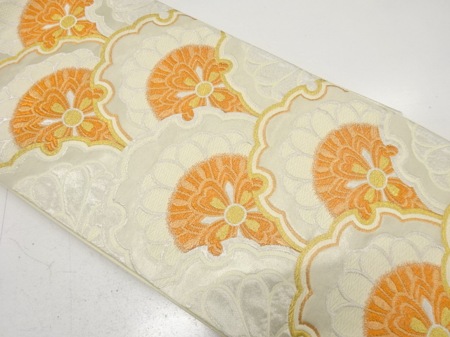 Japanese Kimono / Antique / Fukuro Obi Silk